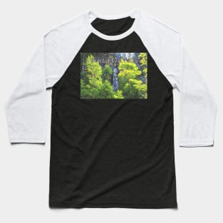 Bridal Veil Falls in Spearfish Canyon Baseball T-Shirt